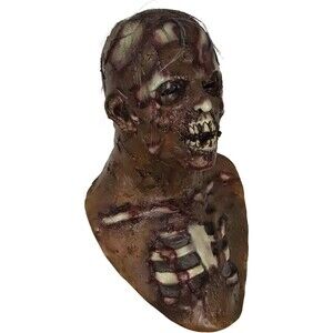 Scary Mask Latex Halloween Costumes Rubber Zombie